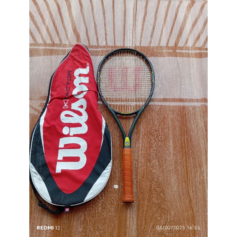 Jual raket tenis Wilson k Factor 96 Original 4 1/2 | Shopee Indonesia