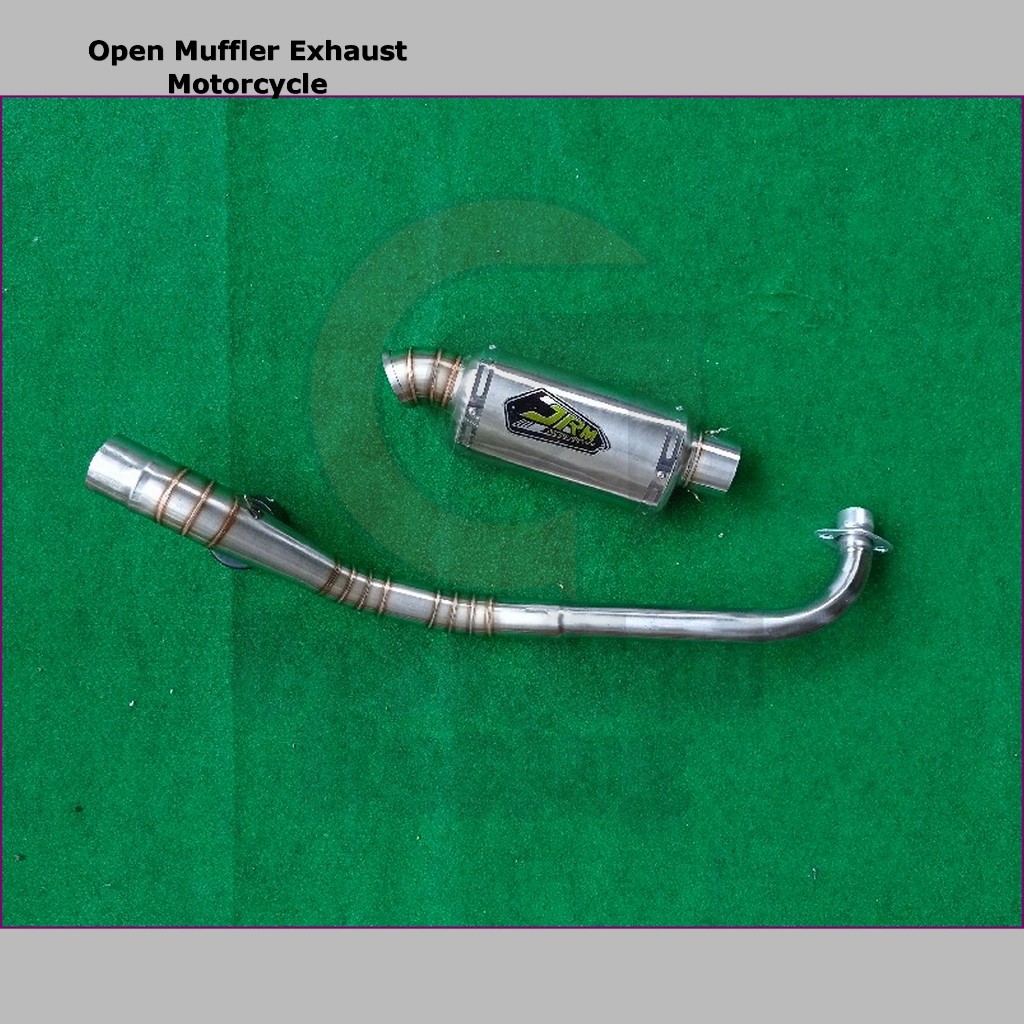 Jual JRM Muffler Motor Open Pipe Neck Sleep Engine Motorcycle | Shopee ...