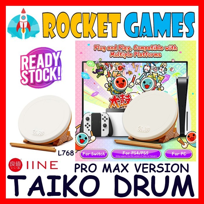 Jual IINE Professional Taiko Drum Controller Pro max Compatible