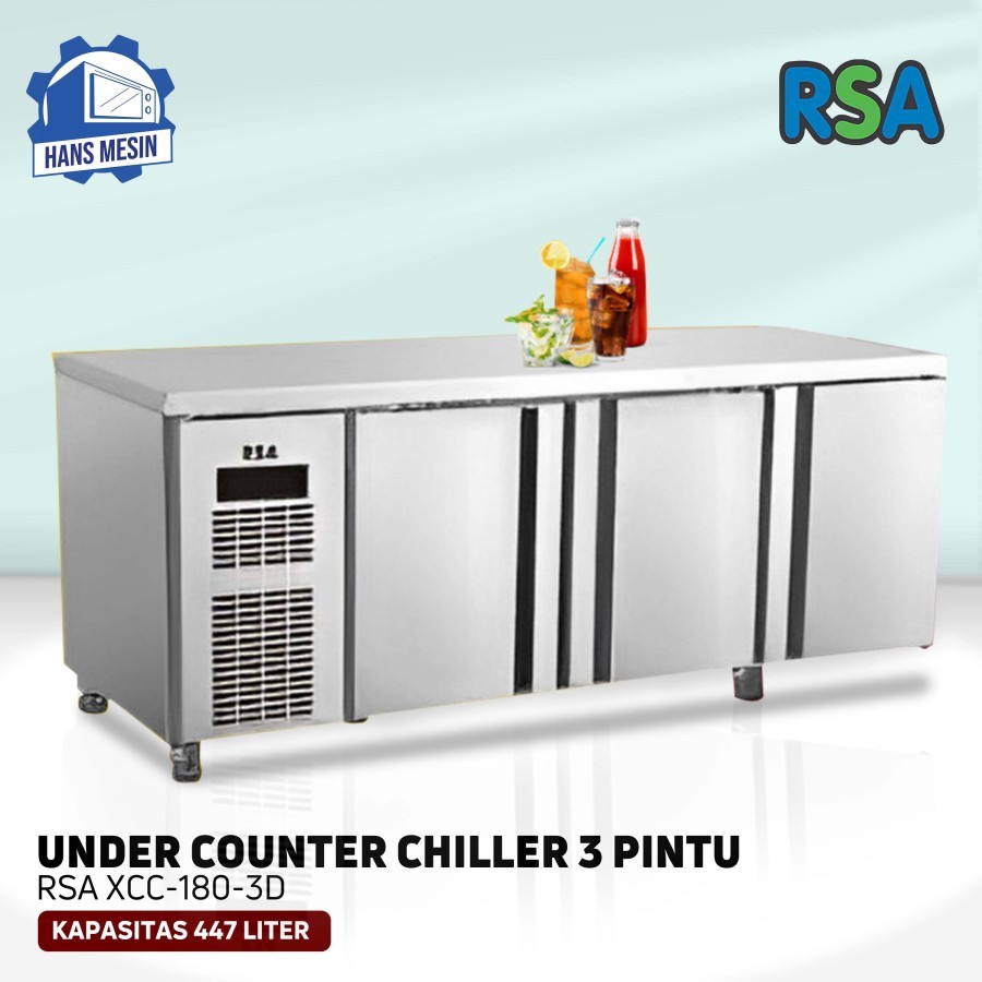 Jual UNDERCOUNTER CHILLER (RSA) XCC-180-3D | Shopee Indonesia