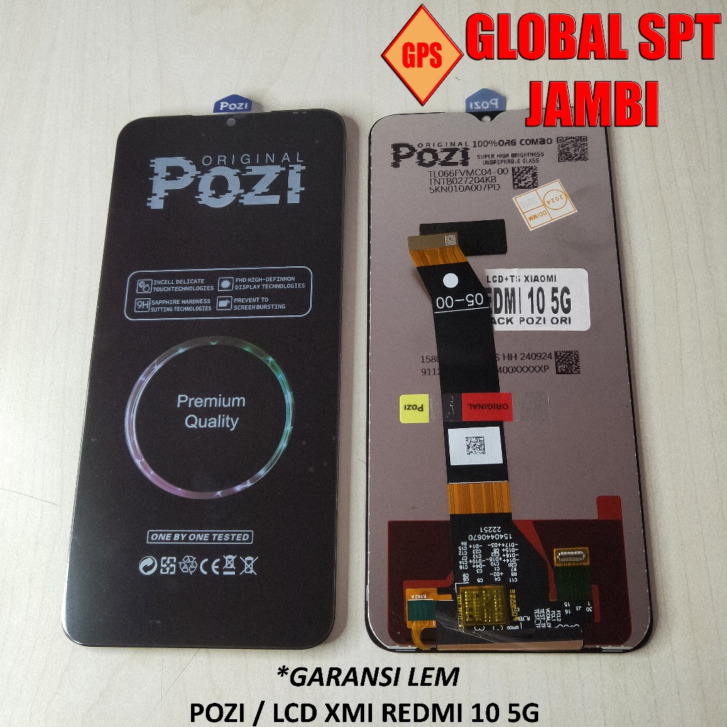 32811 - ECRAN LCD POUR XIAOMI REDMI 10 5G / NOTE 11E 5G / POCO M4 5G NOIR TARNISH - Compatibile