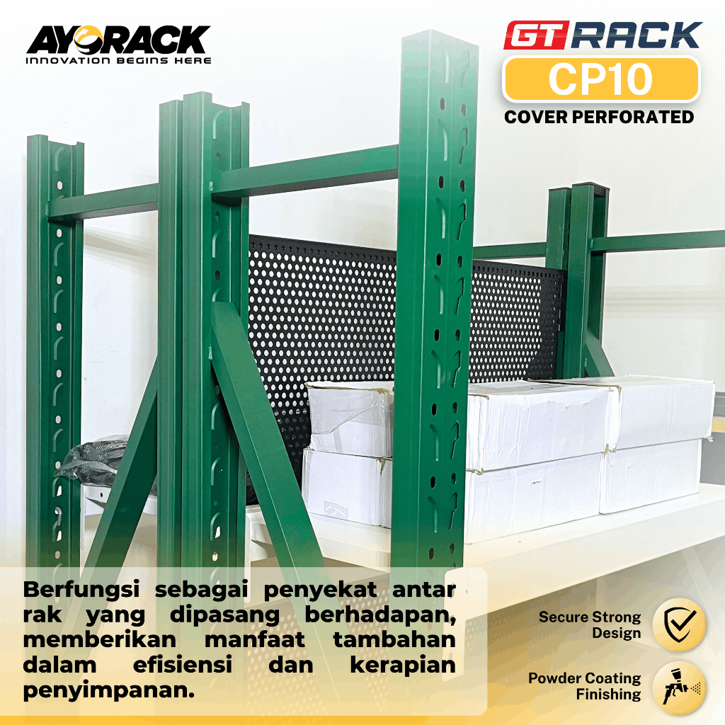 Jual CP10 COVER PERFORATED GT RACK 100CM - DISPLAY PERALATAN SERBAGUNA ...