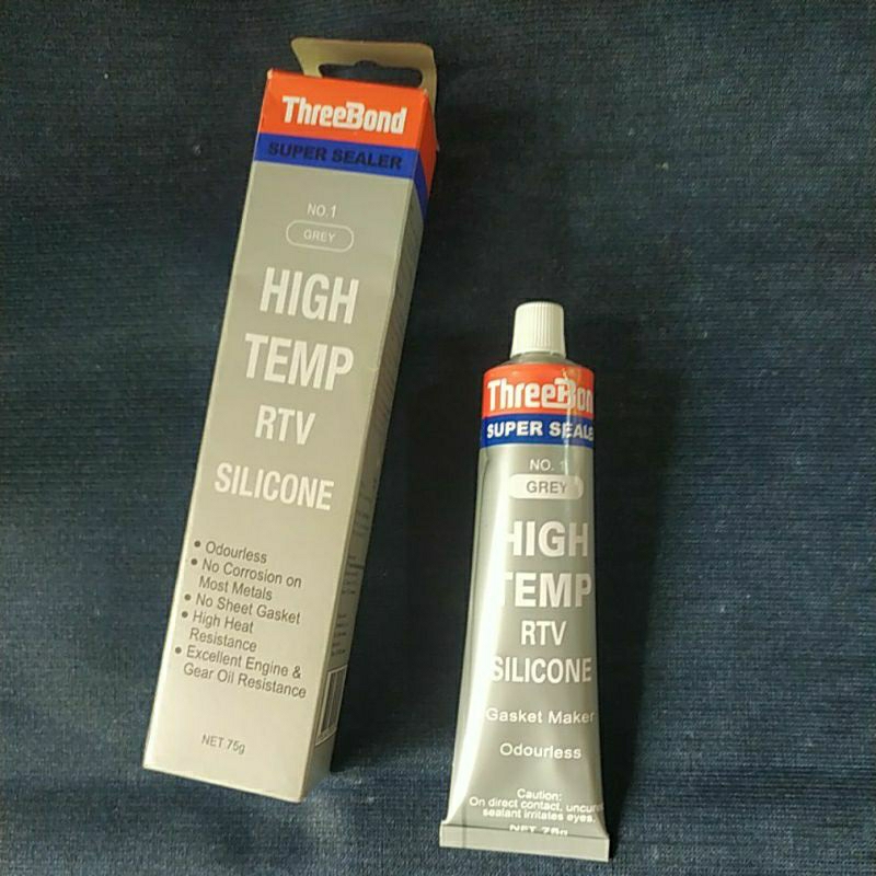 Jual THREEBOND GREY HIGH TEMP RTV SILICONE GASKET MAKER ODOURLESS ...
