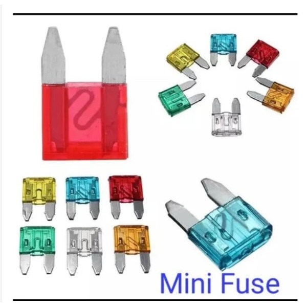 Jual Skring Sekring Mini Blade Fuse Sekring Tancap Mini Untuk Mobil dan ...