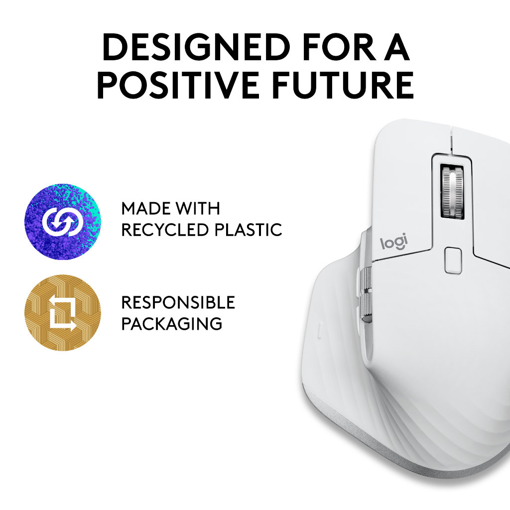 Logitech MX Master 3S Performance Mouse Wireless Bluetooth Quiet Click for Mac (7)