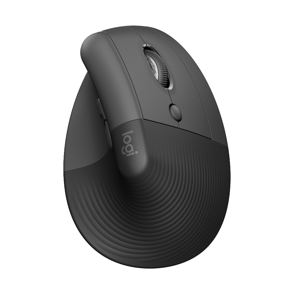 Logitech LIFT Mouse Ergonomic Vertical Wireless Bluetooth Silent - Graphite (2)