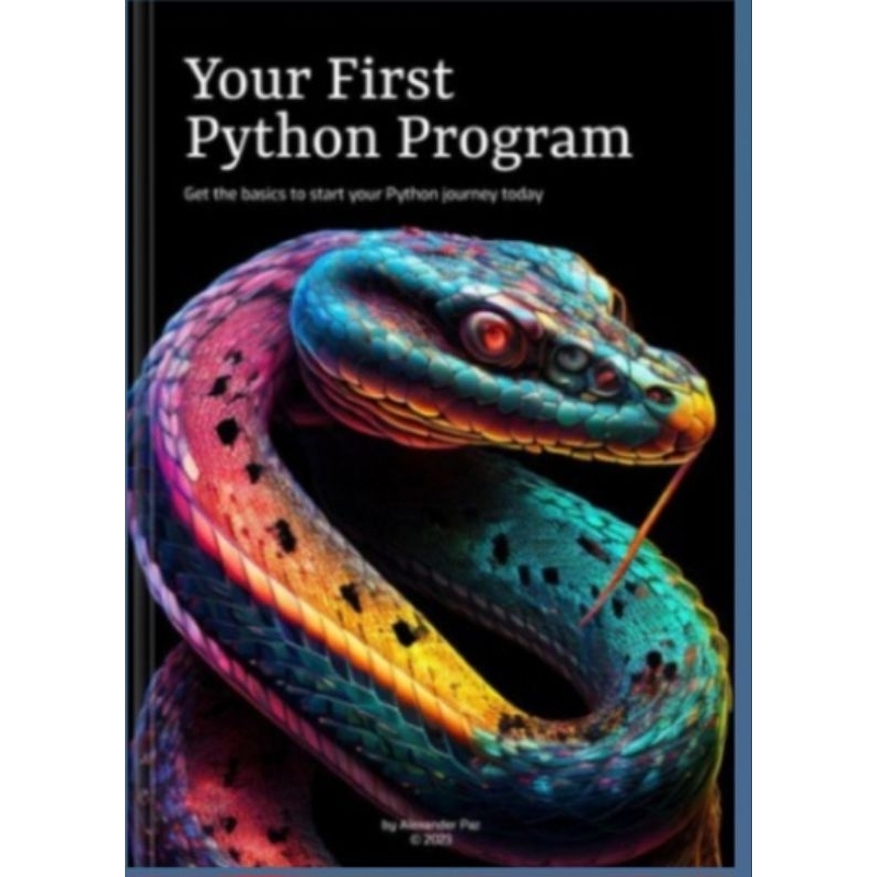 Jual Buku Your First Python Program: Get the basics to start your ...