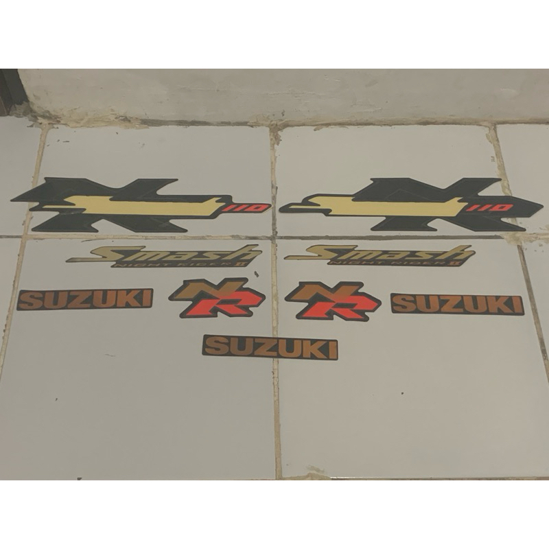 Jual sticker suzuki new smash night rider ii 2 | Shopee Indonesia
