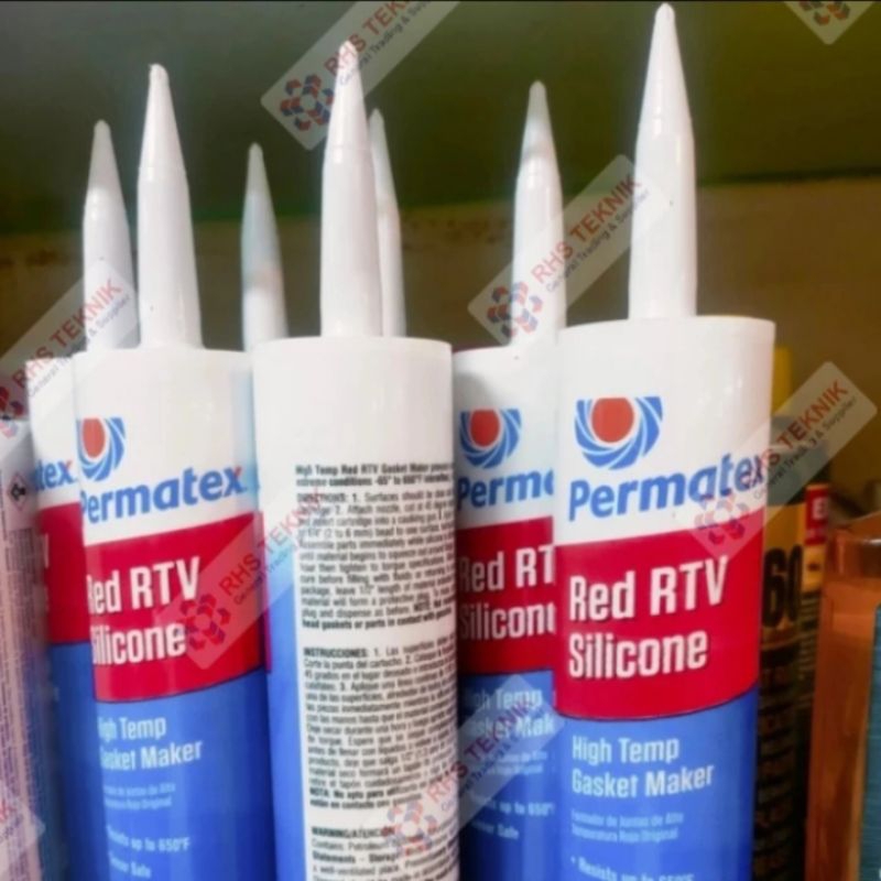 Jual Permatex Red RTV High temp gasket maker Permatex 311gr Tube ...