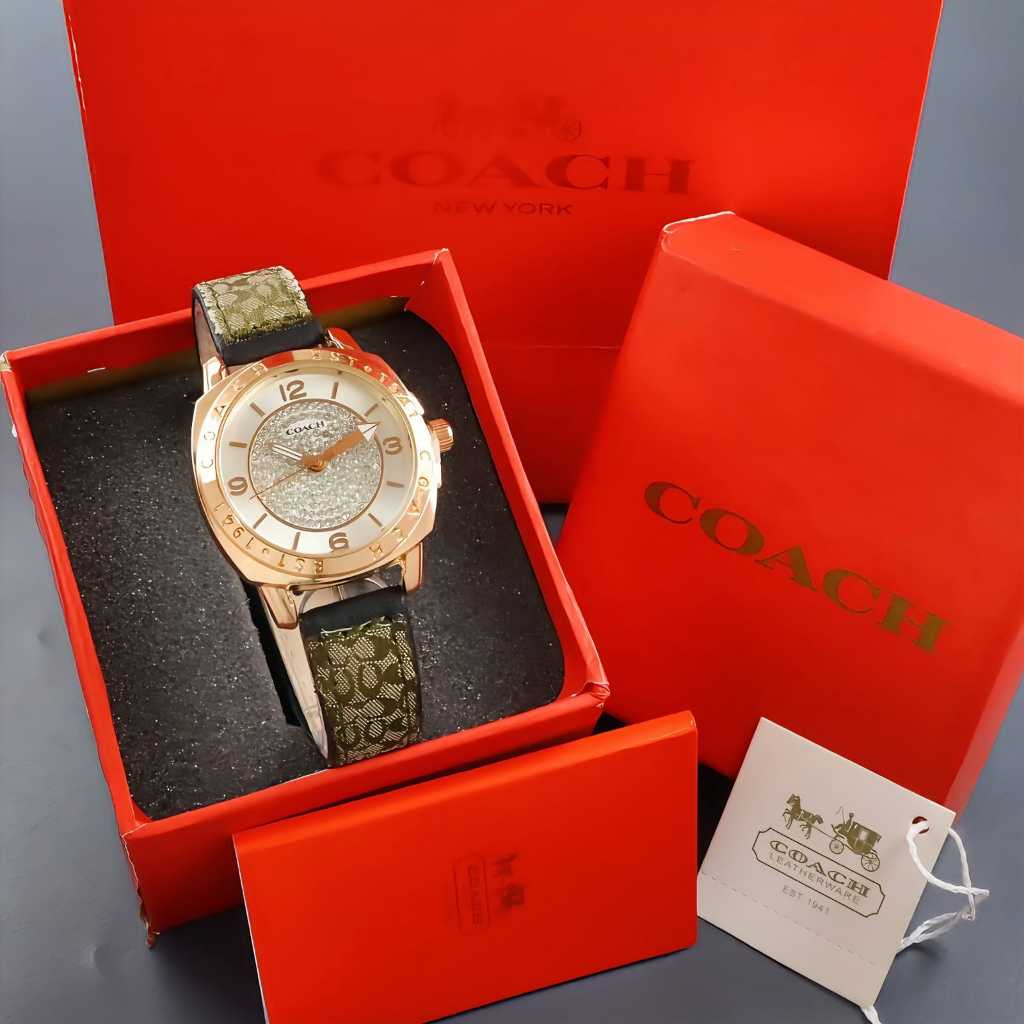 Jual JAM TANGAN CEWEK ANALOG STRAP TALI KULIT TAMPILAN KEREN MODEL ...