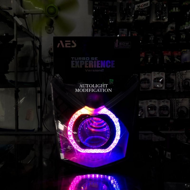 Jual BILED BEAT FI FULL SET REFLEKTOR CUSTOM BILED AES TURBO SE ...