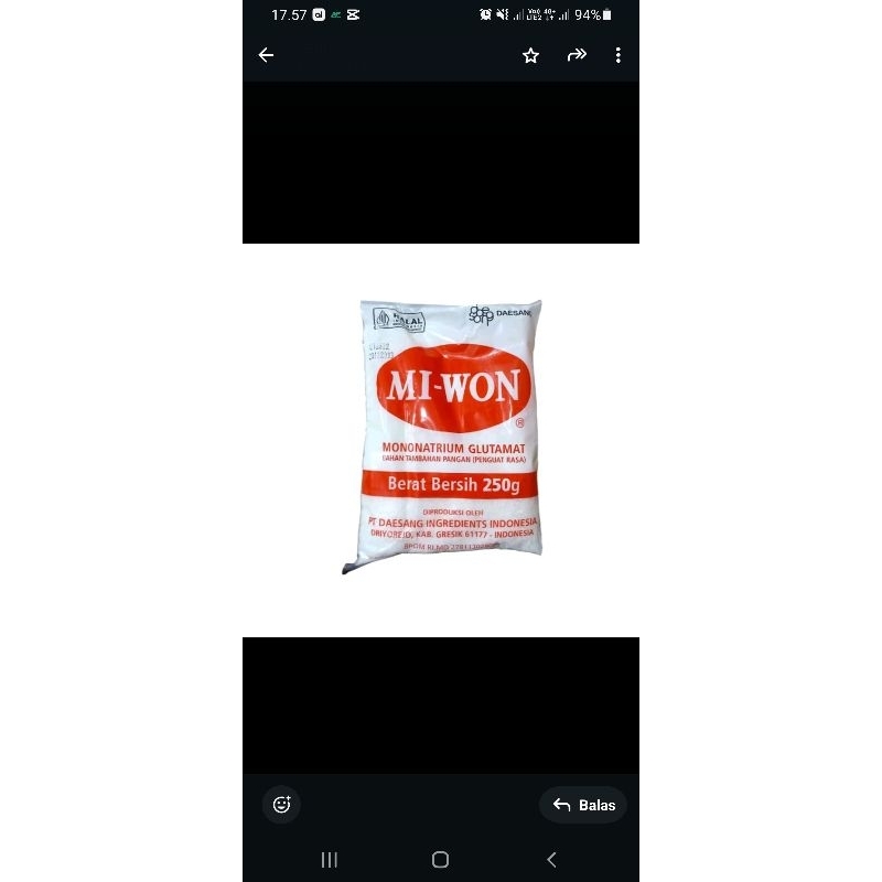 Jual Penguat rasa Miwon 250gr | Shopee Indonesia