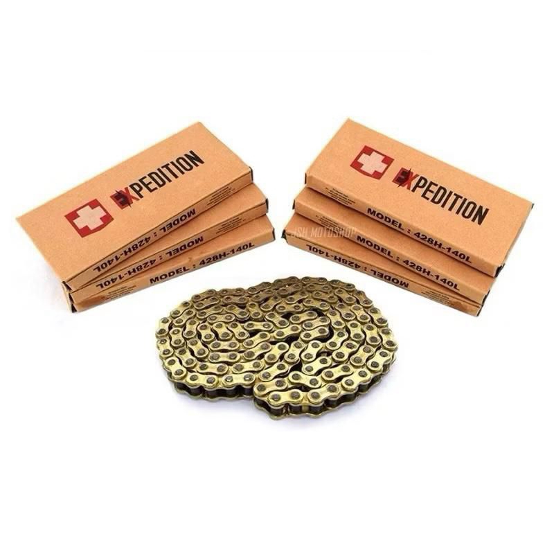 Jual Rantai Rante Expedition 428 428H PANJANG 140L GOLD | Shopee Indonesia