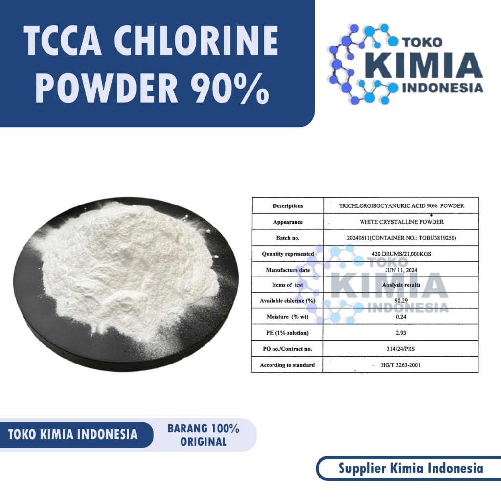 Jual Powder 90% kaporit powder 90% penjernih air 1 kg | Shopee Indonesia