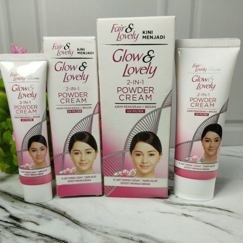 Jual Fair & Lovely / Glow & Lovely Powder Cream 2in1 20g/40g | Shopee ...