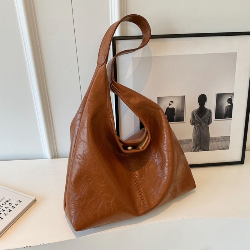 Jemyna Tote Bag Wanita - Tas Bahu Totebag Kuliah Kerja Sintetis - foto 2