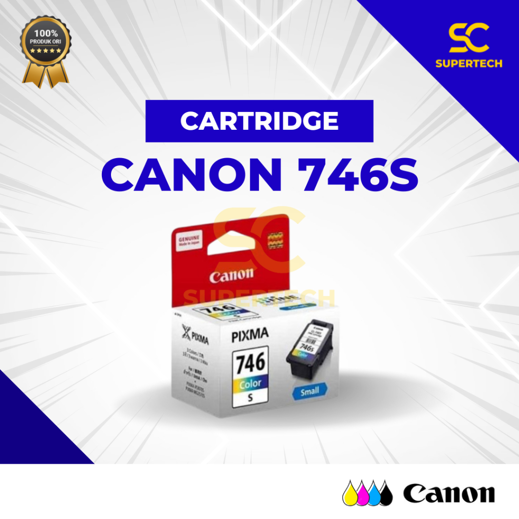 Jual Cartridge Canon 746S 746 S Color/Warna Dijamin Ori! | Shopee Indonesia