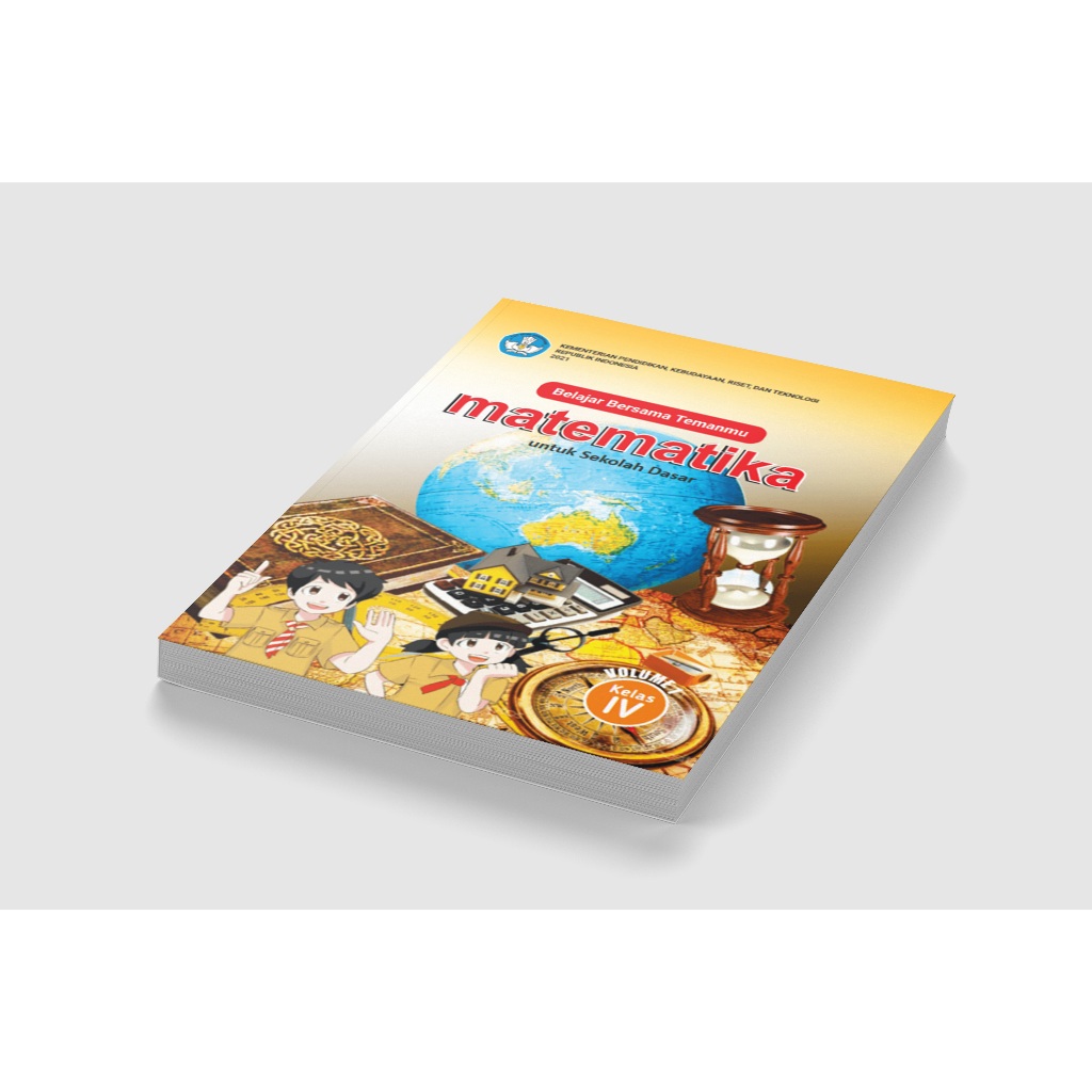 Jual Buku Matematika Vol 1 Kelas 4 SD Kurikulum Merdeka | Shopee Indonesia