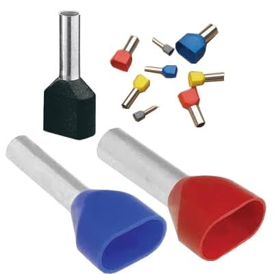 Jual TWIN SKUN FERULES Copper Starfix Insulated Ferrules Lug Twin ...
