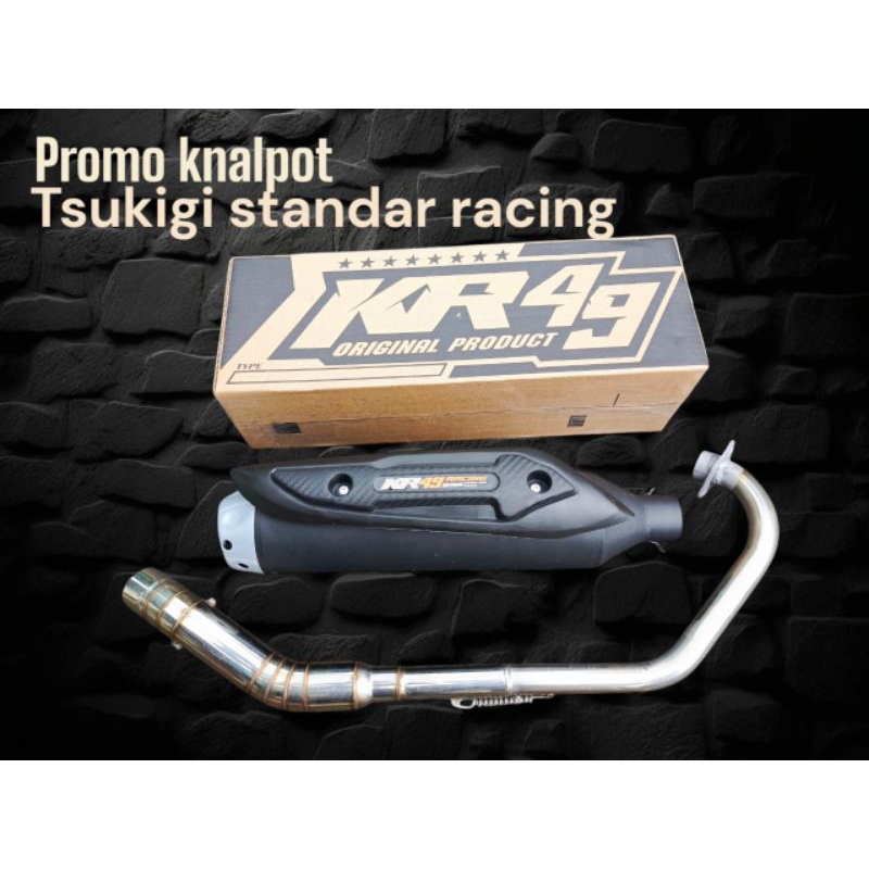 Jual KNALPOT TSUKIGI STANDAR RACING MOTOR VIXION,GSX,R15,CB,MX,CBR ...