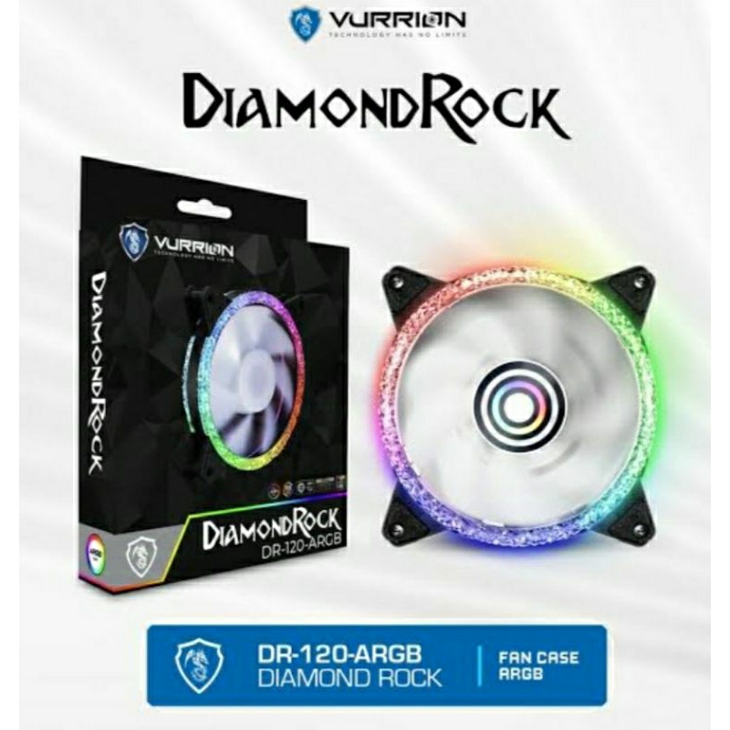 Jual FAN CASE VURRION DIAMOND ROCK DR-120-ARGB | Shopee Indonesia