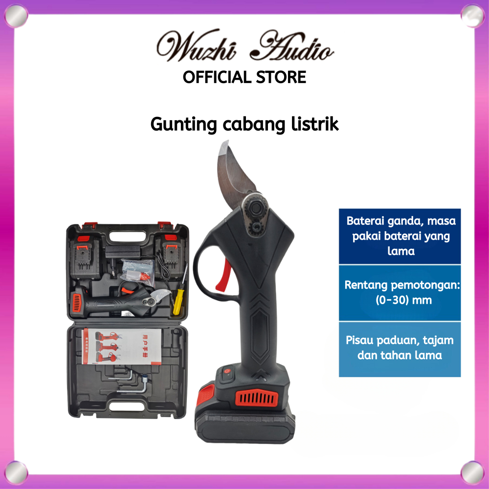 Jual Gunting dahan elektrik Cordless brushless 3800W gunting dahan dan ...