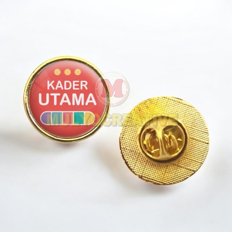 Jual Pin Kader Posyandu Puskesmas Model Bulat Premium Jarum Peniti ...