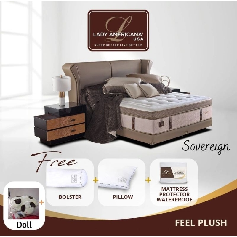 Jual Springbed Lady Americana type Sovereign | Shopee Indonesia
