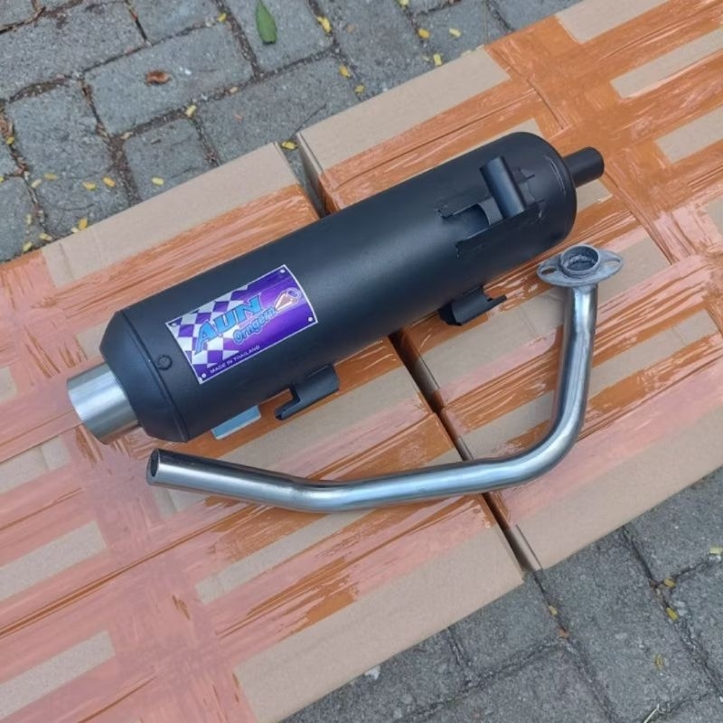 Jual full set AUN silent killer power pipe for Mio sporty Mio soulty ...