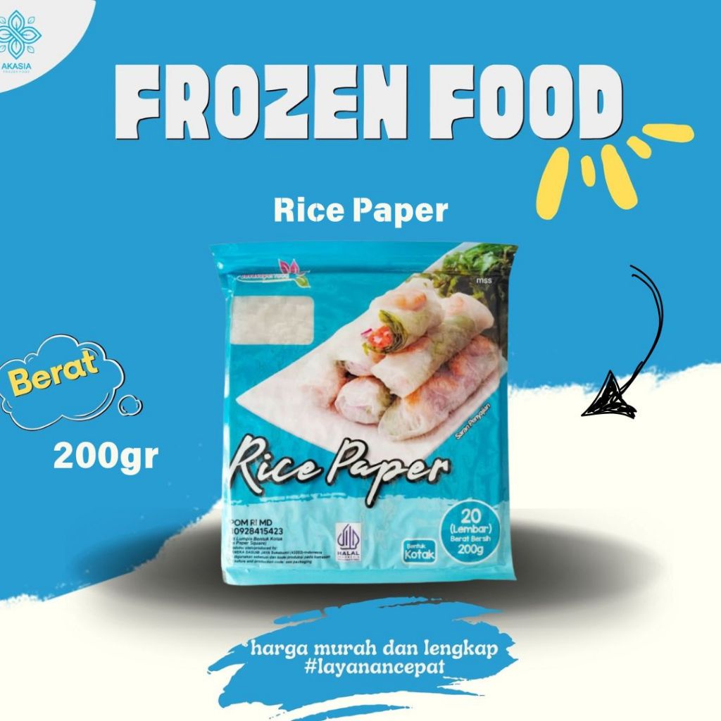 Jual Rice Paper isi 20 lembar | Shopee Indonesia