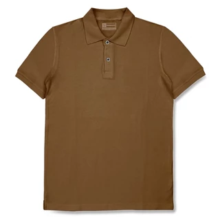 Rambidend - Polo Shirt polos Terkeren T-Shirt Baju Santai Baju Kerja Baju Kerah Brand Quality Caramel