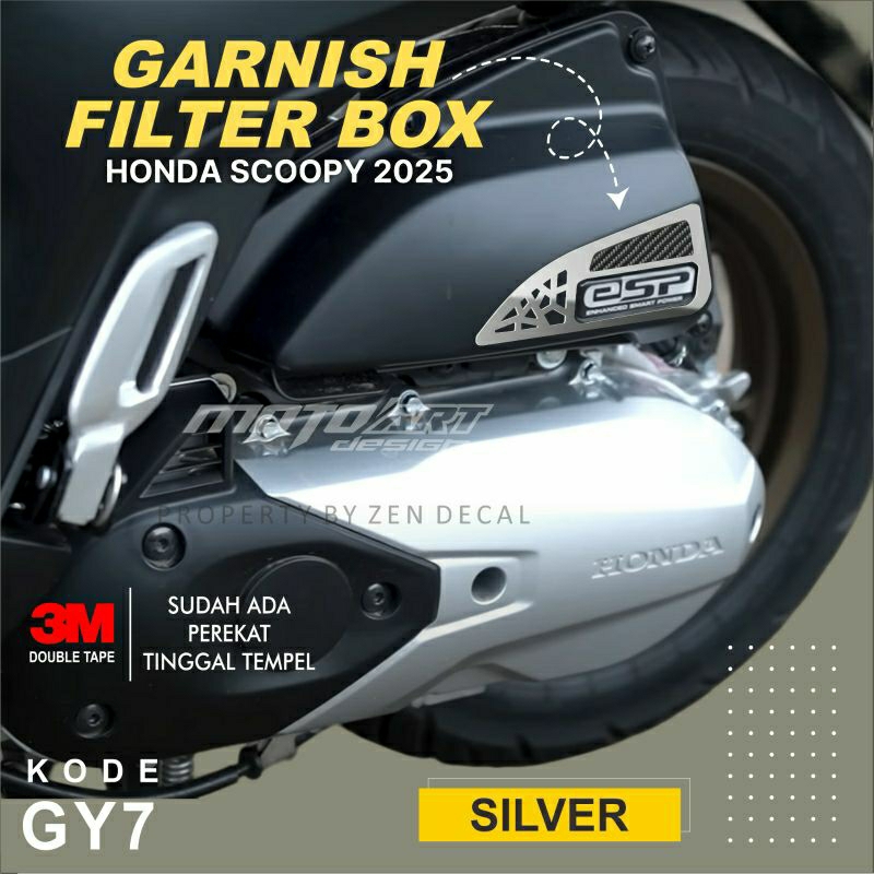 Jual garnish filter box honda scoopy 2025 | Shopee Indonesia