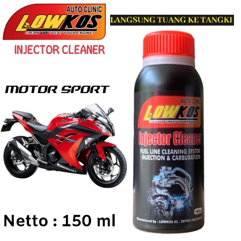 Jual LOWKOS Injector Cleaner Motor 150ml - Cairan Pembersih Injektor ...
