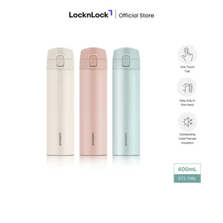 LocknLock Exclusive Mousse One Touch Tumbler 400ml - LHC3261