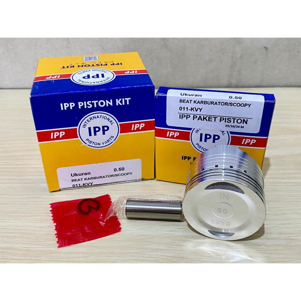 Jual IPP PISTON KIT SEHER SEKER BEAT KARBU/SCOOPY OS 0.50, 1.00 ...