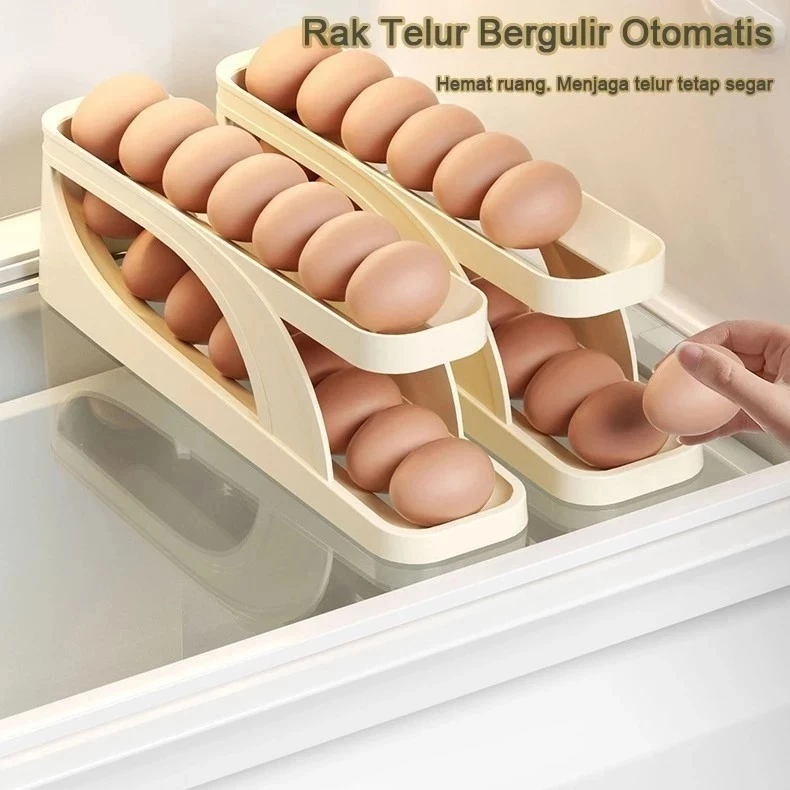 Jual RAK TELUR TINGKAT RAK TELUR 2 TINGKAT TEMPAT PENYIMPANAN TELUR ...