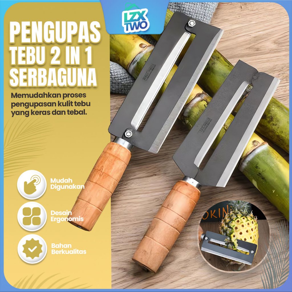 Jual Multifungsi Pisau pengupas tebu pisau pengupas tebu baja tahan ...