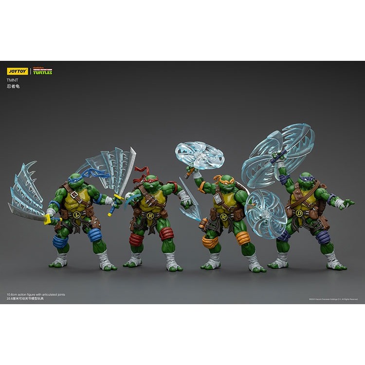 Jual ORIGINAL JOYTOY TMNT TURTLES TURTLE LEONARDO RAPHAEL DONATELLO ...