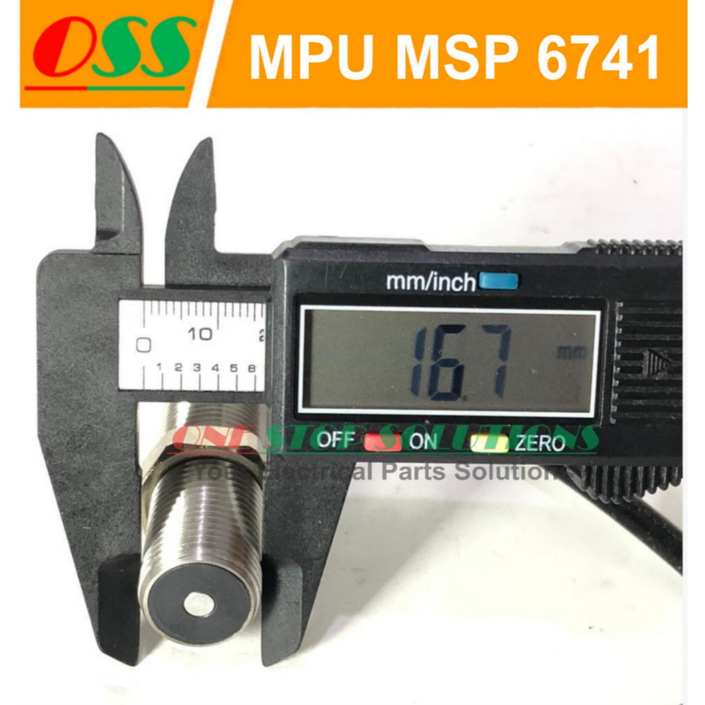 Jual MPU MSP 6741 MAGNETIC PICK UP UNIT SPEED SENSOR SWITCH RPM ...