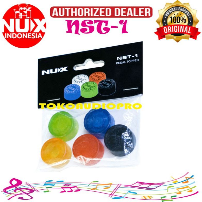 Jual Nux NST1 Pedal Topper NST-1 Nux NST1 Pedal Topper Footswitch Caps ...