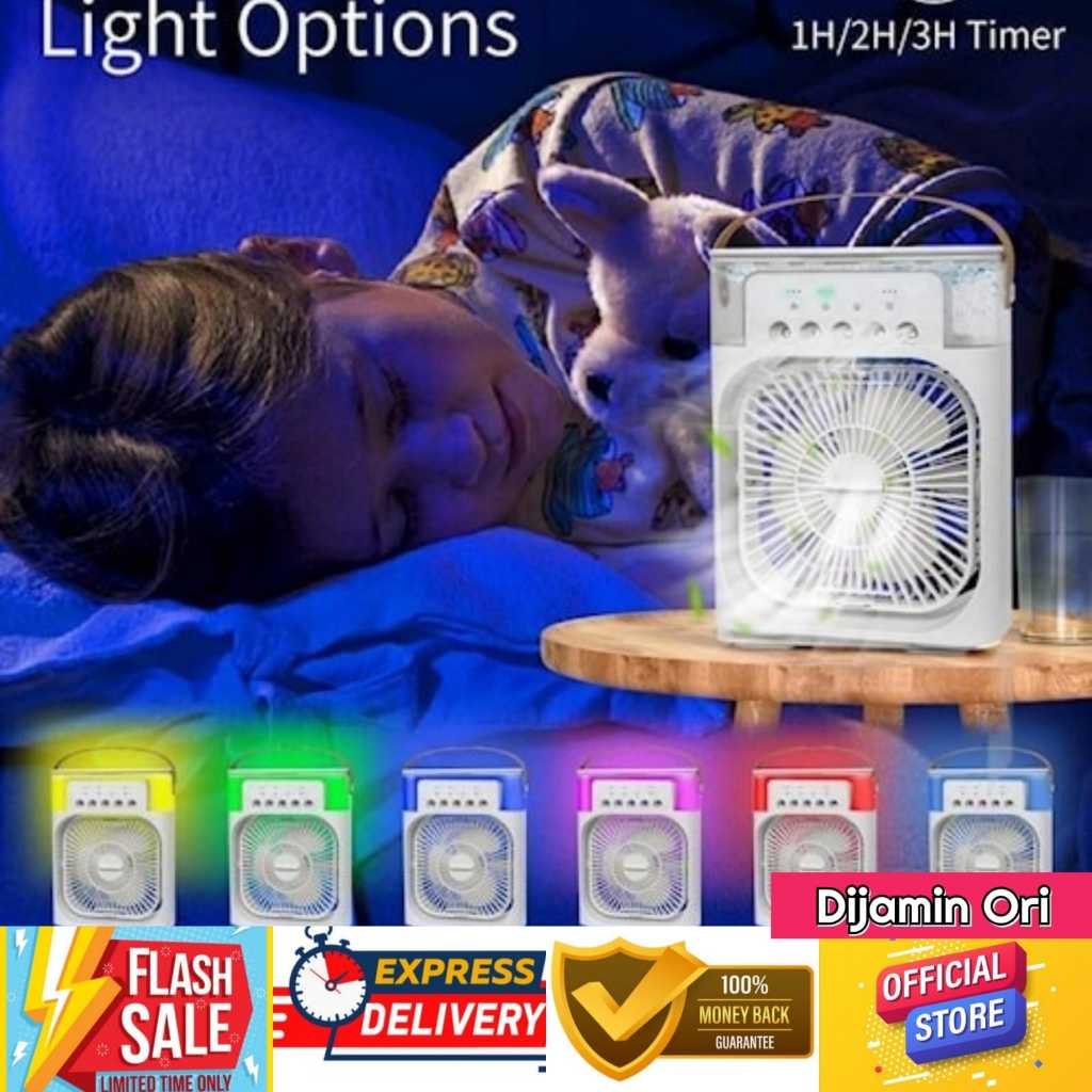 Jual KIpas Coller Humidifer MIni cooling fan Ac MIni Portablle | Shopee ...