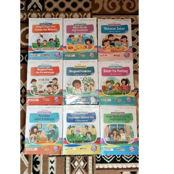 Jual original buku tematik tema 1 2 3 4 5 6 7 8 9 untuk SD MI kelas 5 ...