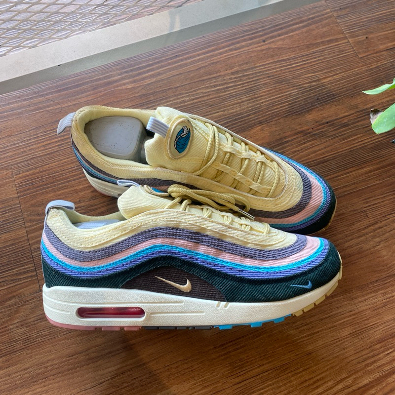 Jual Nike air max 97 1 x sean wotherspoon corduroy multicolor rare limited editon murah size 42 27cm Shopee Indonesia