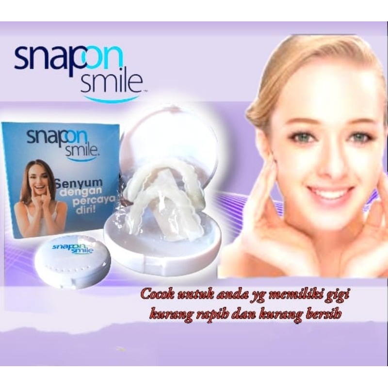 Jual GIGI PALSU INSTAN snap on smile produk TERLARIS bisa COD! | Shopee ...