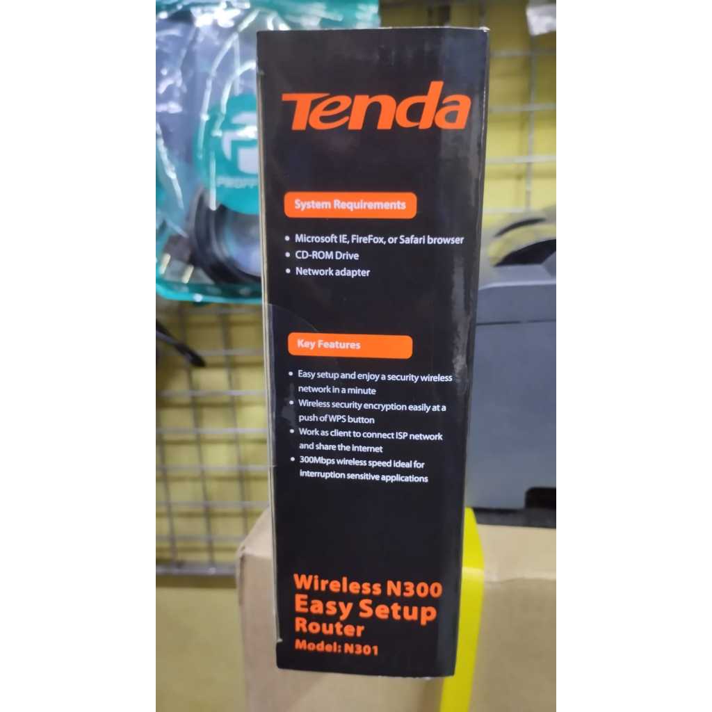 Jual Tenda N301 / N 301 Wireless N300 Easy Setup Router resmi | Shopee ...