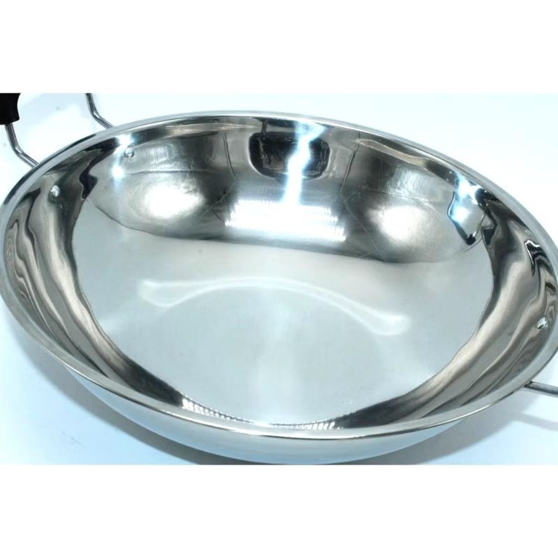 Jual Wajan stainless 30cm | Shopee Indonesia