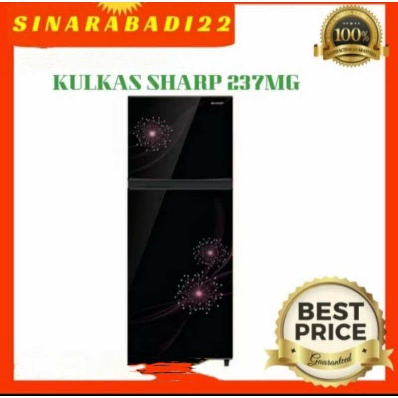 Jual KULKAS 2 PINTU SHARP SJ 237MG PROMO | Shopee Indonesia