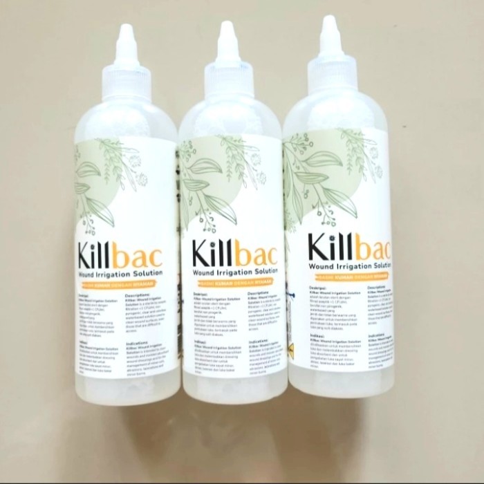 Jual Killbac 350ml Wound Irigation Cairan Pembasuh luka | Shopee Indonesia