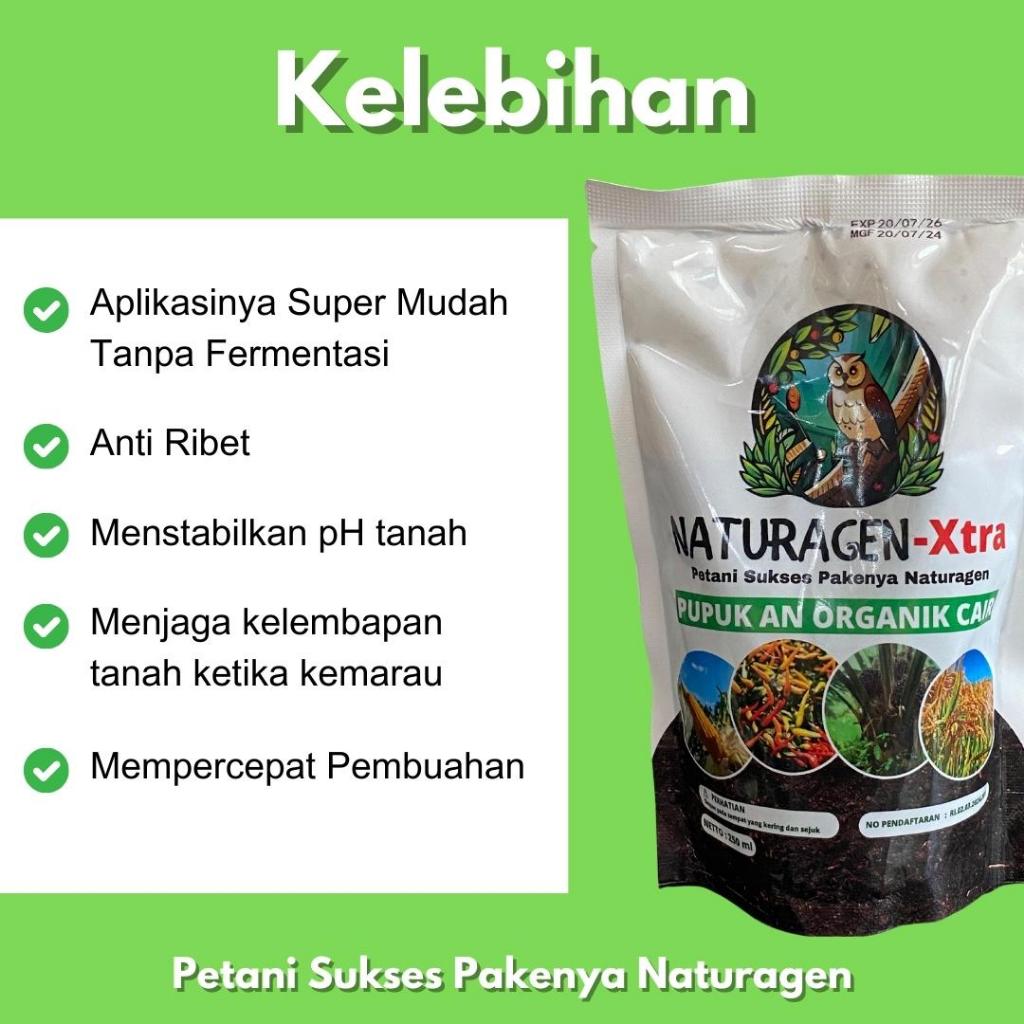 Jual Pupuk NATURAGEN-Xtra Pouch @250ml - Pupuk Cair Siap Pakai untuk ...