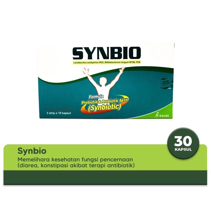 Jual SYNBIO PROBIOTIK PROBIOTIC BOX 30 CAPSUL | Shopee Indonesia